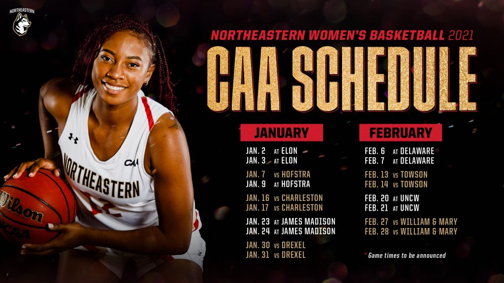 Northeastern Basketball Schedules Announced WRBB Sports